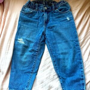 Baby Gap Girls 4 Years Blue Barrel Jean Pants